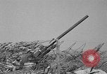 Standbild 55 Brigade AAA 90 mm Kanone unter camouflage Netting Hammond Louisiana USA, 1943, aus Sekunde 42 historischem Filmmaterial Videoclip 65675050732