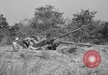Immagine di Artiglieri contraerei buttare fuori il camuffamento e pistole di manovra Hammond Louisiana USA, 1943, secondo 11 filmato di repertorio 65675050733