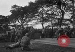 Standbild US Army Truppen Praxis Straße Blockade Hammond Louisiana USA, 1943, aus Sekunde 16 historischem Filmmaterial Videoclip 65675050737