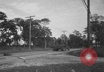 Standbild US Army Truppen Praxis Straße Blockade Hammond Louisiana USA, 1943, aus Sekunde 40 historischem Filmmaterial Videoclip 65675050737