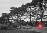 Standbild US Army Truppen Praxis Straße Blockade Hammond Louisiana USA, 1943, aus Sekunde 55 historischem Filmmaterial Videoclip 65675050737