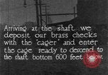 Image of coal mining and coal train underground United States USA, 1919, second 24 stock footage video 65675050759