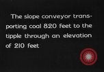 Image of coal mining United States USA, 1919, second 1 stock footage video 65675050765