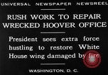 Image of repair of White House Washington DC USA, 1930, second 5 stock footage video 65675050768
