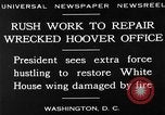 Image of repair of White House Washington DC USA, 1930, second 16 stock footage video 65675050768