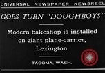 Image of bakeshop on Navy ship Tacoma Washington USA, 1930, second 3 stock footage video 65675050770
