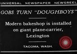 Image of bakeshop on Navy ship Tacoma Washington USA, 1930, second 4 stock footage video 65675050770