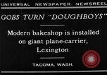 Image of bakeshop on Navy ship Tacoma Washington USA, 1930, second 5 stock footage video 65675050770