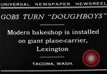 Image of bakeshop on Navy ship Tacoma Washington USA, 1930, second 7 stock footage video 65675050770