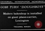 Image of bakeshop on Navy ship Tacoma Washington USA, 1930, second 14 stock footage video 65675050770