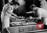 Image of bakeshop on Navy ship Tacoma Washington USA, 1930, second 38 stock footage video 65675050770