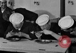 Image of bakeshop on Navy ship Tacoma Washington USA, 1930, second 52 stock footage video 65675050770