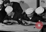 Image of bakeshop on Navy ship Tacoma Washington USA, 1930, second 56 stock footage video 65675050770