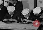 Image of bakeshop on Navy ship Tacoma Washington USA, 1930, second 57 stock footage video 65675050770