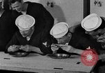 Image of bakeshop on Navy ship Tacoma Washington USA, 1930, second 58 stock footage video 65675050770