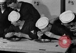 Image of bakeshop on Navy ship Tacoma Washington USA, 1930, second 59 stock footage video 65675050770