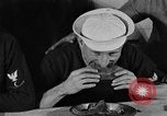 Image of bakeshop on Navy ship Tacoma Washington USA, 1930, second 61 stock footage video 65675050770