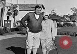 Standbild Babe Ruth golf spielen Saint Petersburg Florida USA, 1930, aus Sekunde 32 historischem Filmmaterial Videoclip 65675050771