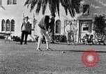 Standbild Babe Ruth golf spielen Saint Petersburg Florida USA, 1930, aus Sekunde 40 historischem Filmmaterial Videoclip 65675050771