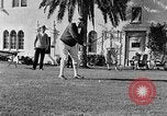Standbild Babe Ruth golf spielen Saint Petersburg Florida USA, 1930, aus Sekunde 41 historischem Filmmaterial Videoclip 65675050771