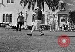 Standbild Babe Ruth golf spielen Saint Petersburg Florida USA, 1930, aus Sekunde 44 historischem Filmmaterial Videoclip 65675050771