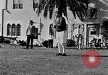 Standbild Babe Ruth golf spielen Saint Petersburg Florida USA, 1930, aus Sekunde 47 historischem Filmmaterial Videoclip 65675050771