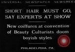 Image of Convention of Beauty Culturists Philadelphia Pennsylvania USA, 1930, second 1 stock footage video 65675050772