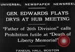 Image of Boston rally against alcohol prohibition Boston Massachusetts USA, 1930, second 1 stock footage video 65675050773