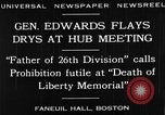 Image of Boston rally against alcohol prohibition Boston Massachusetts USA, 1930, second 3 stock footage video 65675050773