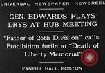 Image of Boston rally against alcohol prohibition Boston Massachusetts USA, 1930, second 4 stock footage video 65675050773