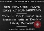 Image of Boston rally against alcohol prohibition Boston Massachusetts USA, 1930, second 12 stock footage video 65675050773