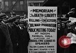 Image of Boston rally against alcohol prohibition Boston Massachusetts USA, 1930, second 38 stock footage video 65675050773