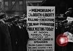 Image of Boston rally against alcohol prohibition Boston Massachusetts USA, 1930, second 40 stock footage video 65675050773