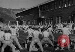 Image of Japanese high school boys train with soldiers Japan, 1942, second 33 stock footage video 65675050776