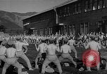 Image of Japanese high school boys train with soldiers Japan, 1942, second 36 stock footage video 65675050776