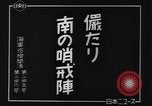 Image of Japanese teach semaphore signaling to Borneo natives Borneo, 1942, second 5 stock footage video 65675050779