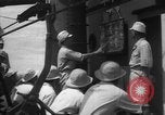 Image of Japanese teach semaphore signaling to Borneo natives Borneo, 1942, second 40 stock footage video 65675050779