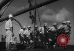 Image of Japanese teach semaphore signaling to Borneo natives Borneo, 1942, second 58 stock footage video 65675050779