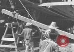 Image of Filipino men working under Japanese occupation Manila Philippines, 1942, second 43 stock footage video 65675050780