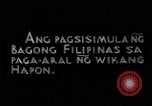Image of Filipino people during Japanese occupation Manila Philippines, 1942, second 1 stock footage video 65675050781