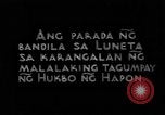 Image of Japanese victory march Manila Philippines, 1942, second 6 stock footage video 65675050783