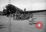 Image of paratroopers Philippines, 1945, second 8 stock footage video 65675050805