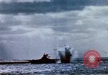 Image of Japanese Kamikaze aircraft Pacific Ocean, 1945, second 15 stock footage video 65675050811