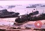 Image of establishment of beachhead Normandy France, 1944, second 4 stock footage video 65675050823