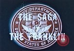 Image of USS Franklin Pacific Ocean, 1945, second 41 stock footage video 65675050826