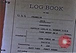 Image of USS Franklin Pacific Ocean, 1945, second 54 stock footage video 65675050826