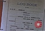 Image of USS Franklin Pacific Ocean, 1945, second 56 stock footage video 65675050826