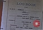 Image of USS Franklin Pacific Ocean, 1945, second 59 stock footage video 65675050826