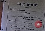 Image of USS Franklin Pacific Ocean, 1945, second 60 stock footage video 65675050826
