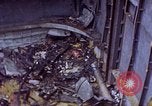Image of USS Enterprise CV-6 after Kamikaze attack Pacific Ocean, 1945, second 14 stock footage video 65675050832